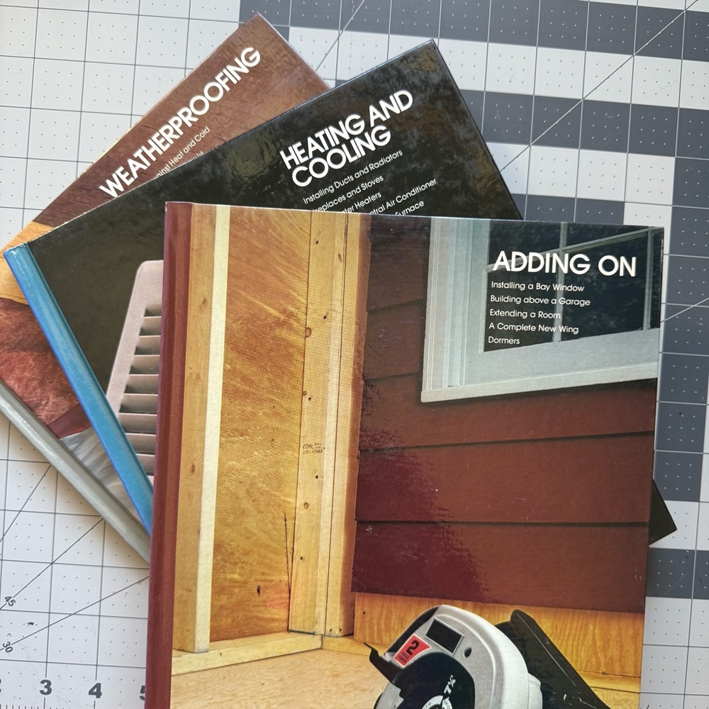 Lot of 3 Time Life Home Repair and Improvement Books